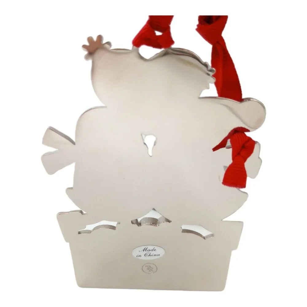 Things Remembered Christmas Ornament Penguin Couple Together Hangable Engravable